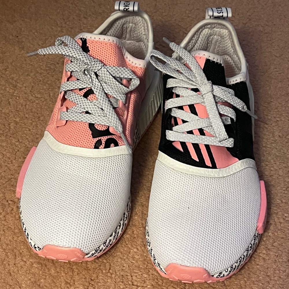 WOMEN'S ADIDAS BOOST NMD SHOES LIMITED EDITION - worn once excellent condition